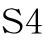 Ｓ4