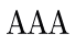 AAA